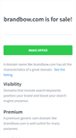 Mobile Screenshot of brandbow.com